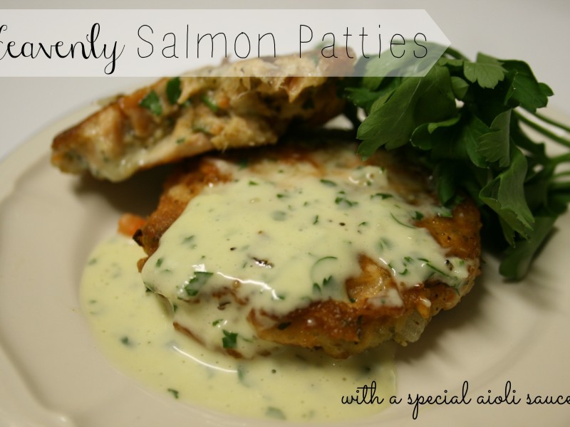 heavenly salmon patties