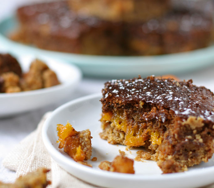 These apricot bars are chewy and gooey; easy to make and delicious. They can either be shared or hoarded. No judgement either way.