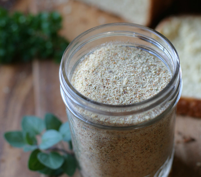 Homemade italian seasoned bread crumbs are so easy to make. I love using homemade bread made from ancient einkorn flour to kick up the healthy factor.