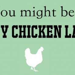 You Might Be a Crazy Chicken Lady If…