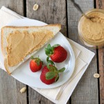 Make peanut butter and jelly sandwiches a little more healthy by making homemade peanut butter free of preservatives, HFCS, and more!