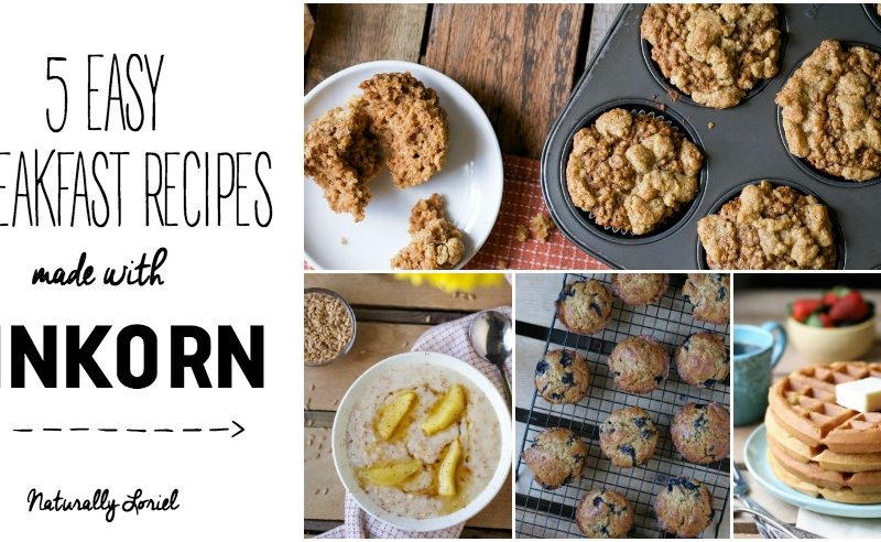 breakfast recipes made with einkorn